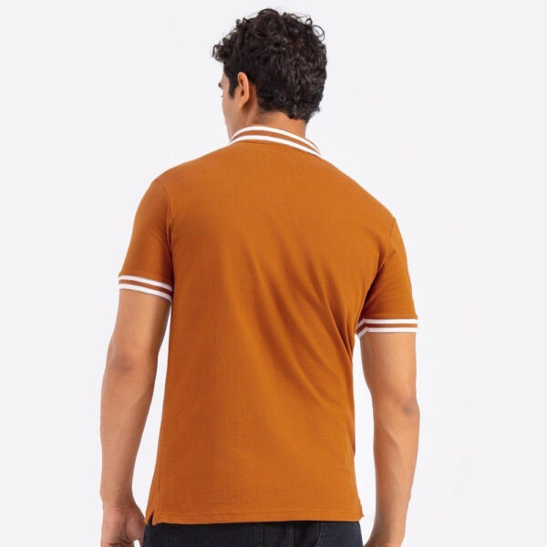 Sporty Chic Trendy Polo Shirt - Image 2